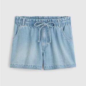 Madewell • NWT • Tie Waist Denim Shorts in Kelleyville Wash